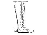Assyrian greave (leg armour)